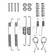 Kit d'accessoires, mâchoires de frein de stationnement BORG & BECK BBK6311 - Visuel 2