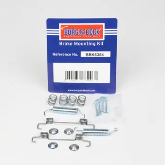 Kit d'accessoires, mâchoires de frein de stationnement BORG & BECK BBK6354