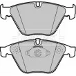Jeu de 4 plaquettes de frein avant BORG & BECK BBP2277 - Visuel 2