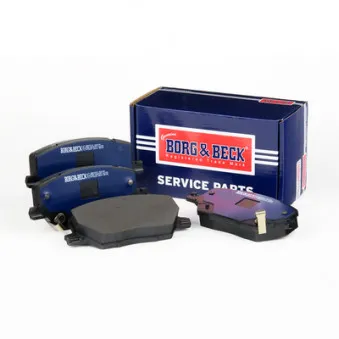 Jeu de 4 plaquettes de frein avant BORG & BECK BBP2519