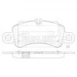 Jeu de 4 plaquettes de frein avant BORG & BECK BBP2803 - Visuel 2