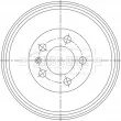 Tambour de frein BORG & BECK BBR7283 - Visuel 1