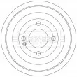 Tambour de frein BORG & BECK BBR7285 - Visuel 2