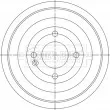Tambour de frein BORG & BECK BBR7288 - Visuel 2