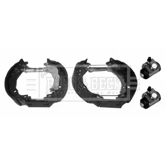 Kit de freins arrière prémontés BORG & BECK BBS1160K