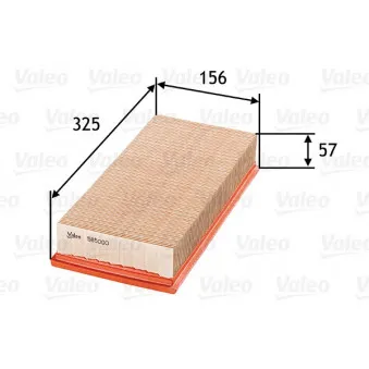 Filtre à air VALEO 585000