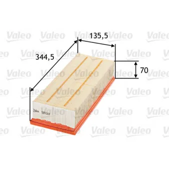 Filtre à air VALEO 585001