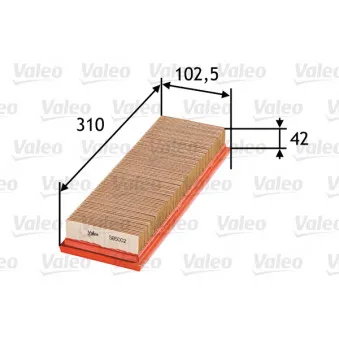 Filtre à air VALEO