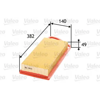 Filtre à air VALEO 585005