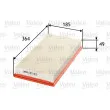 Filtre à air VALEO 585009 - Visuel 1