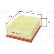 Filtre à air VALEO 585011 - Visuel 1