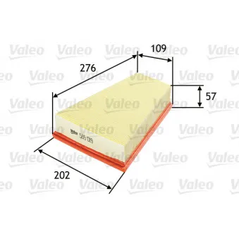 Filtre à air VALEO