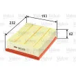 Filtre à air VALEO 585022 - Visuel 1