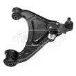 Triangle ou bras de suspension (train avant) BORG & BECK BCA6070 - Visuel 2