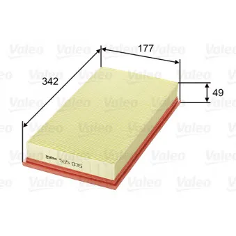 Filtre à air VALEO 585035