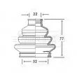 Joint-soufflet, arbre de commande BORG & BECK BCB2310 - Visuel 2