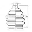 Joint-soufflet, arbre de commande BORG & BECK BCB2328 - Visuel 1