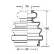 Joint-soufflet, arbre de commande BORG & BECK BCB2718 - Visuel 2