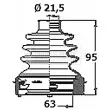 Joint-soufflet, arbre de commande BORG & BECK BCB6335 - Visuel 1