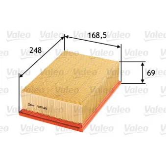Filtre à air VALEO 585045