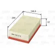 Filtre à air VALEO 585079 - Visuel 1