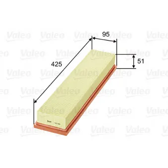 Filtre à air VALEO 585080