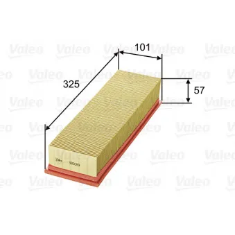 Filtre à air VALEO 585089