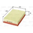 Filtre à air VALEO 585090 - Visuel 1