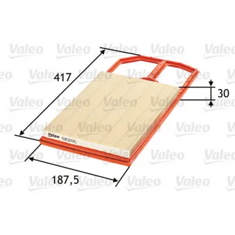 Filtre à air VALEO 585095