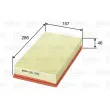 Filtre à air VALEO 585099 - Visuel 1