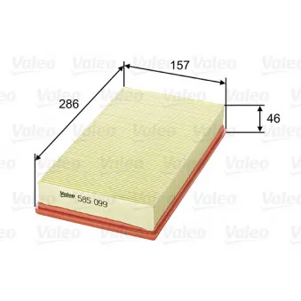 Filtre à air VALEO