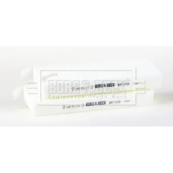 Filtre, air de l'habitacle BORG & BECK BFC1339