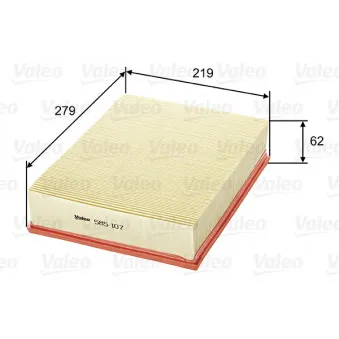 Filtre à air VALEO 585107