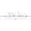 Tirette à câble, frein de stationnement BORG & BECK BKB3903 - Visuel 2