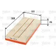 Filtre à air VALEO 585115 - Visuel 1