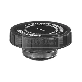 Bouchon, réservoir de liquide de refroidissement BORG & BECK BRC141