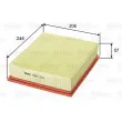 Filtre à air VALEO 585124 - Visuel 1