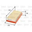 Filtre à air VALEO 585144 - Visuel 1