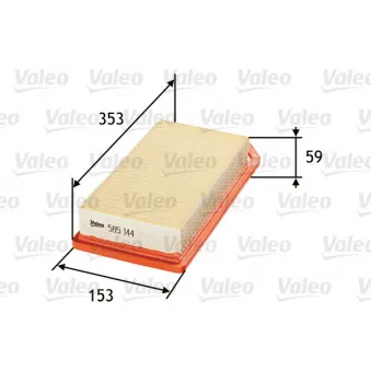 Filtre à air VALEO