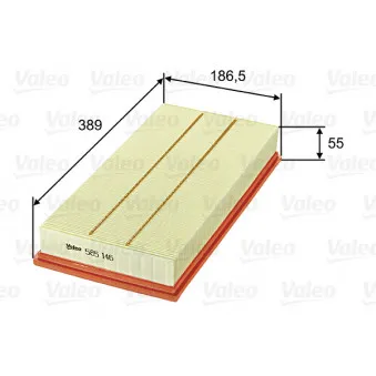 Filtre à air VALEO 585146