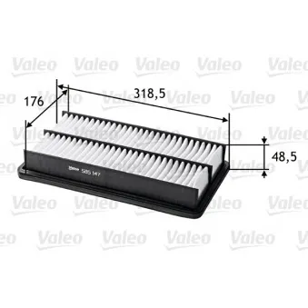Filtre à air VALEO 585147
