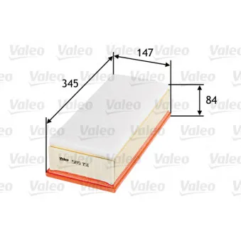 Filtre à air VALEO 585151