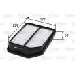 Filtre à air VALEO 585153 - Visuel 1