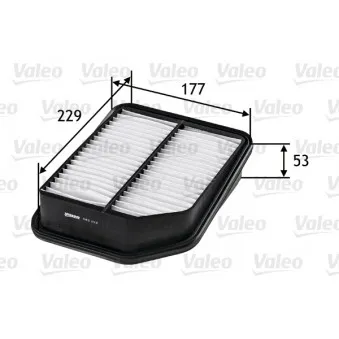 Filtre à air VALEO 585153