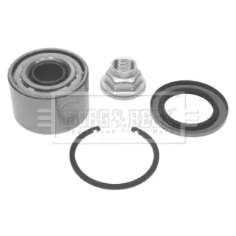 Roulement de roue avant BORG & BECK BWK1034
