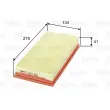 Filtre à air VALEO 585165 - Visuel 1