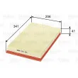 Filtre à air VALEO 585169 - Visuel 1