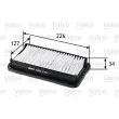 Filtre à air VALEO 585170 - Visuel 1