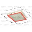 Filtre à air VALEO 585174 - Visuel 1