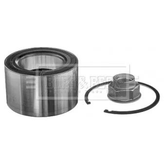 Roulement de roue avant BORG & BECK BWK1268
